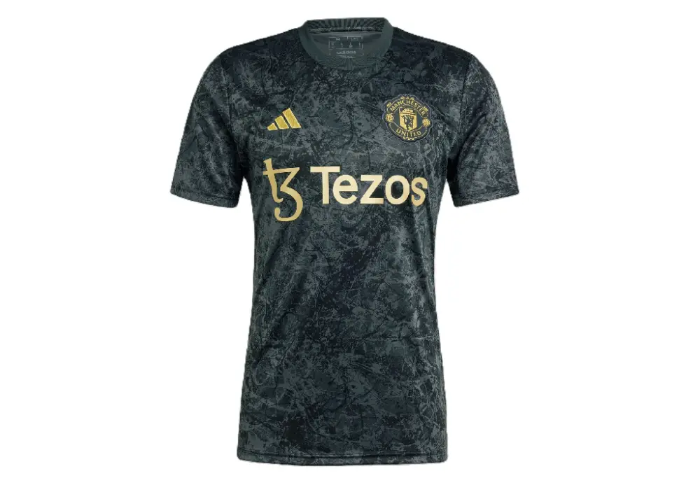 Áo Adidas Manchester United Stone Roses Pre-Match Jersey IQ1566