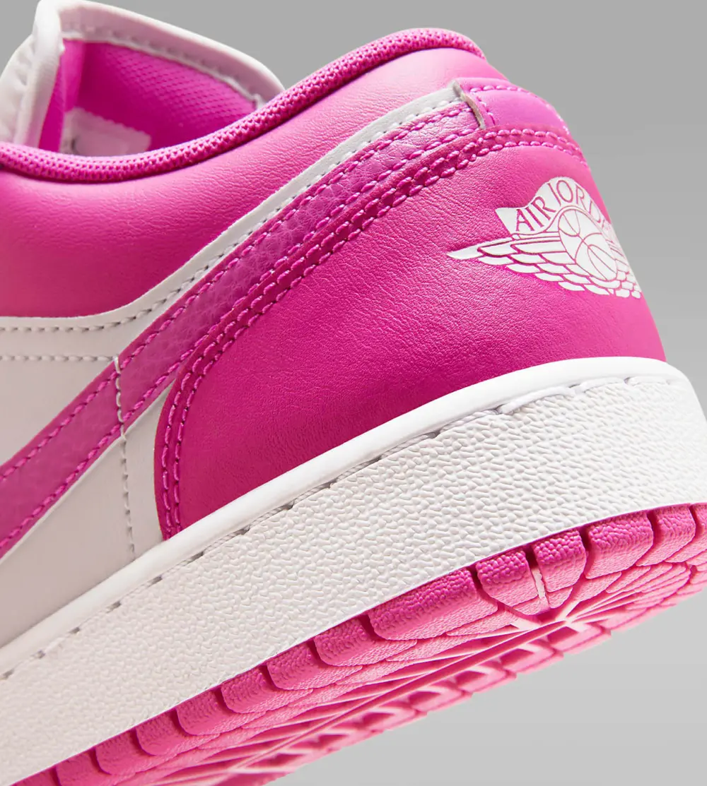 Giày Nike Air Jordan 1 Low GS 'Fire Pink' FV8486-600 - Ảnh 4