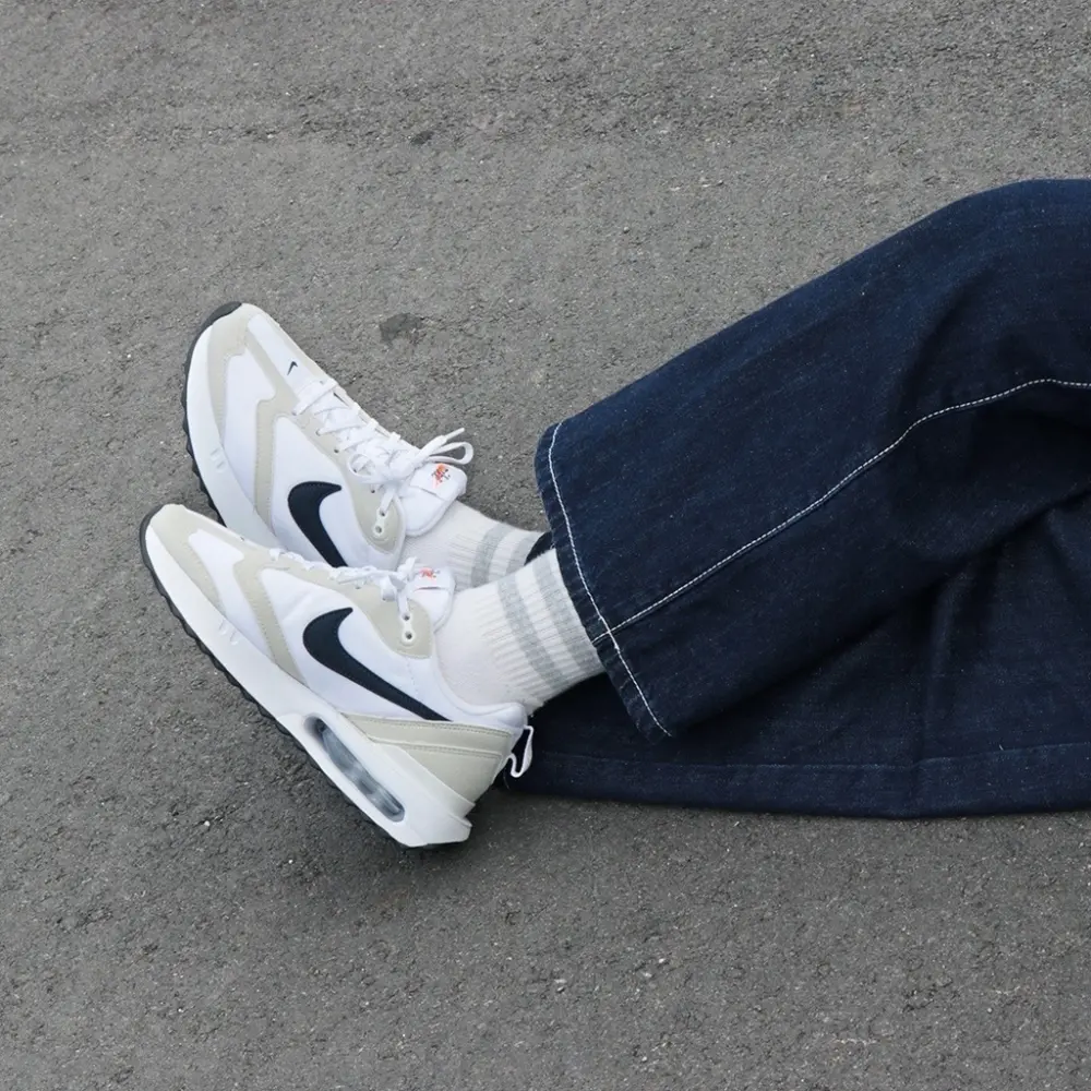 Giày Nike Air Max Dawn 'White Orange' DH5131-101 - Ảnh 6