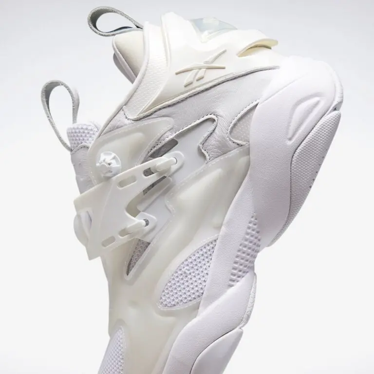 Giày Reebok Pump Court x Juun J ‘White Metallic’ H69059 - Ảnh 4