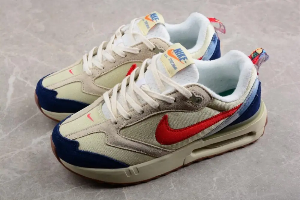 Giày Nike Air Max Dawn Coconut 'Milk Red Navy' DV1487-162 - Ảnh 4