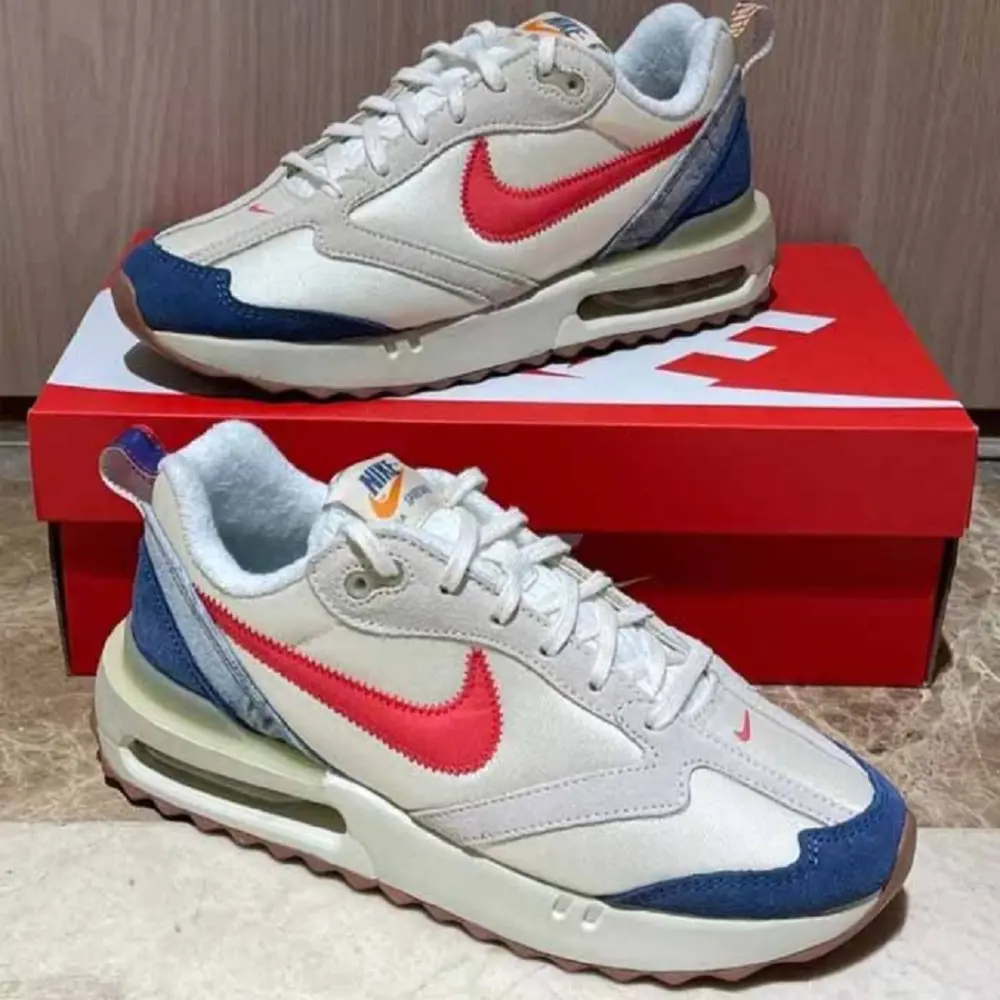 Giày Nike Air Max Dawn Coconut 'Milk Red Navy' DV1487-162 - Ảnh 9
