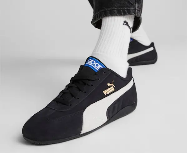 Alternative view of Giày Puma Speedcat OG 'Black White' 398846-01