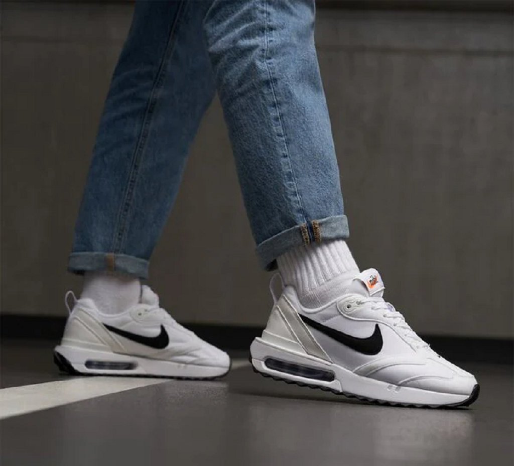 Giày Nike Air Max Dawn 'White Orange' DH5131-101 - Ảnh 4