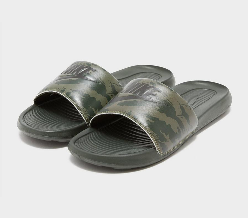 Dép Nike Victori One Slide Print ‘Khaki’ CN9678-200 - Ảnh 3