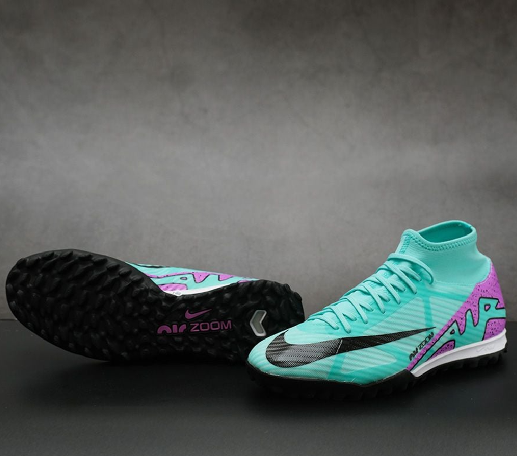 Giày Nike Mercurial Superfly 9 Academy Turf ‘Hyper Turquoise’ DJ5629-300 - Ảnh 3