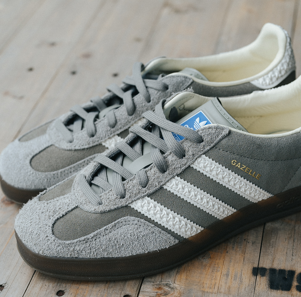 Giày Adidas Gazelle Indoor ‘Grey Wolf’ IF1807 - Ảnh 6