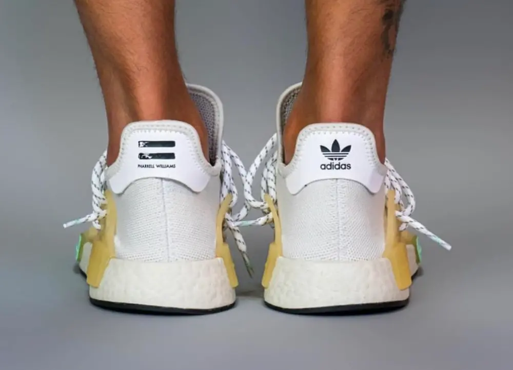 Alternative view of Giày Adidas NMD Hu Pharrell Crystal White Q46467