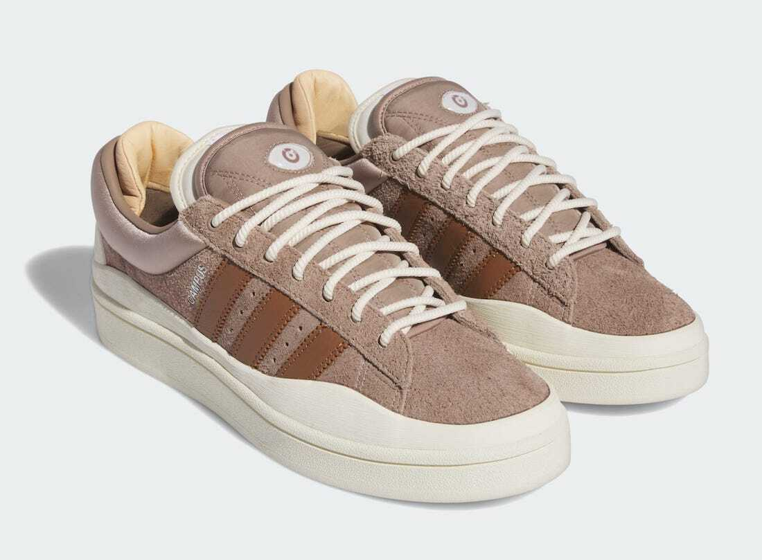 Giày Adidas Campus Light Bad Bunny 'Chalky Brown' ID2529 - Ảnh 3
