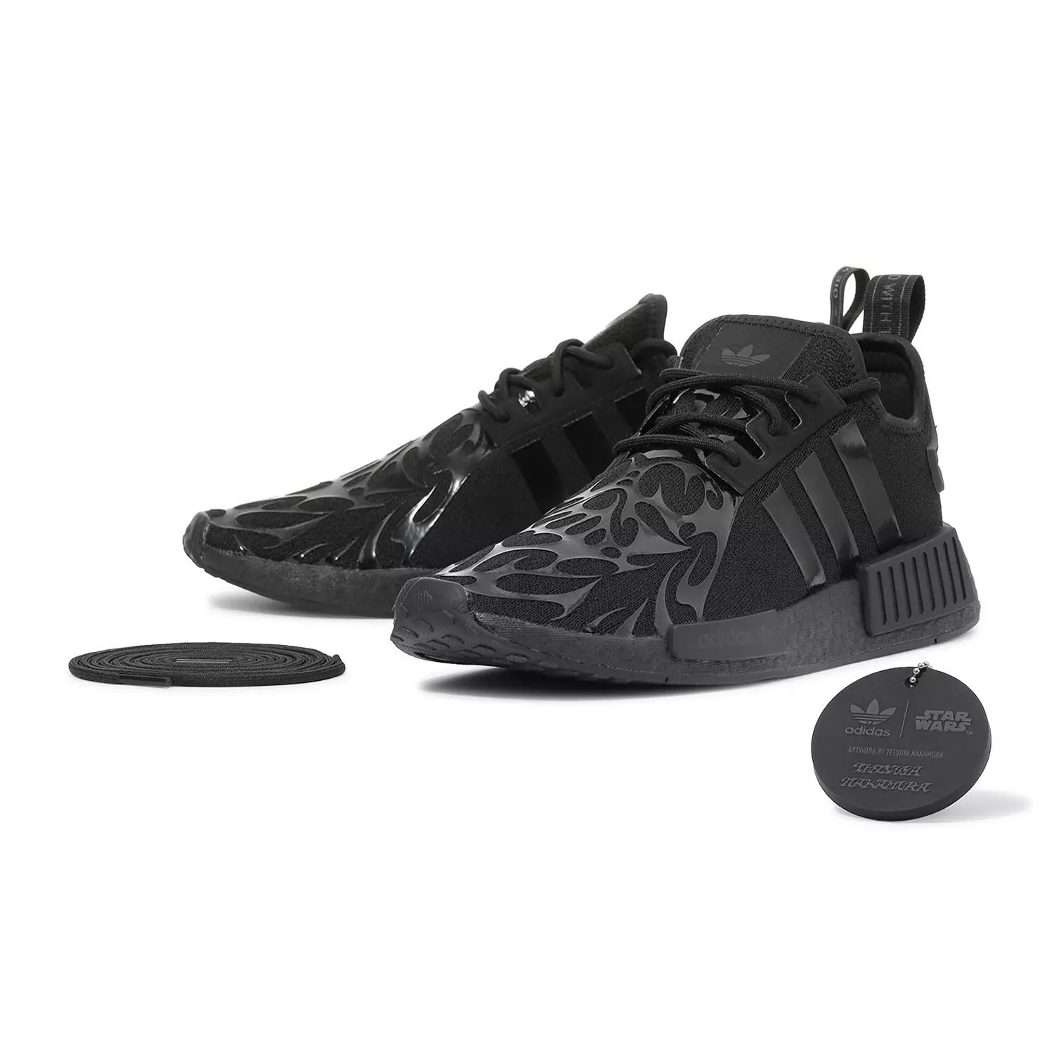 Giày Adidas Star Wars x Nanzuka x NMD_R1 ‘Darth Vader’ IE6000 - Ảnh 3