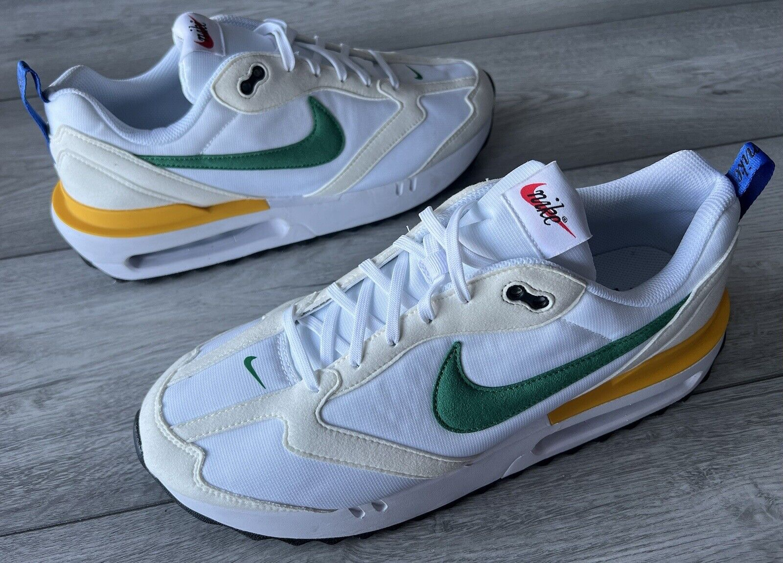 Giày Nike Air Max Dawn 'White Green Yellow' DV3489-100 - Ảnh 6