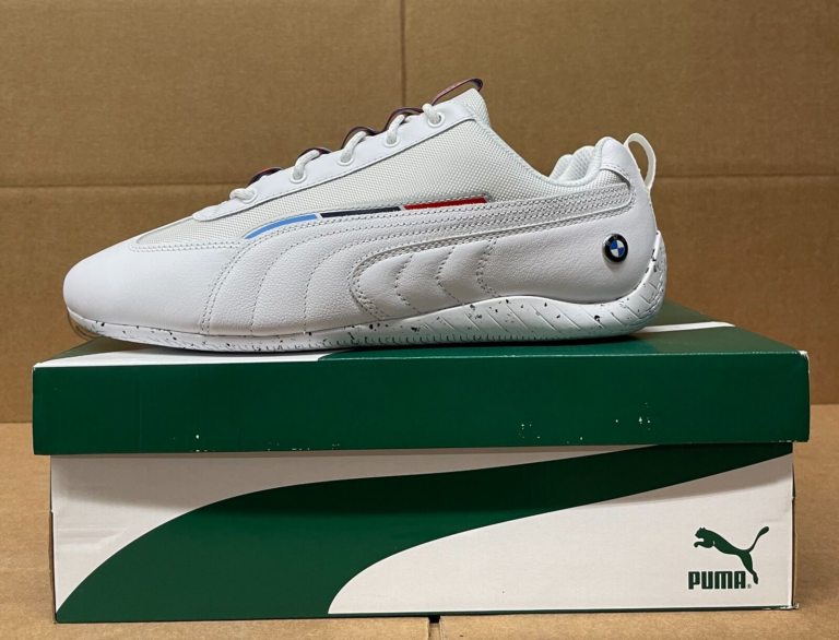 Giày Puma Speedcat x BMW Motorsport ‘Triple White’ 306639-02 - Ảnh 4