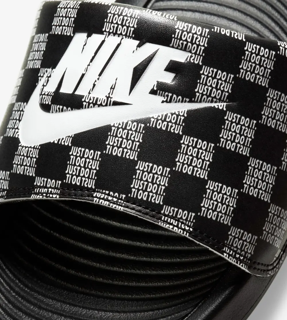 Dép Nike Victori One Printed Slide 'Just Do It Checker' CN9678-004 - Ảnh 5