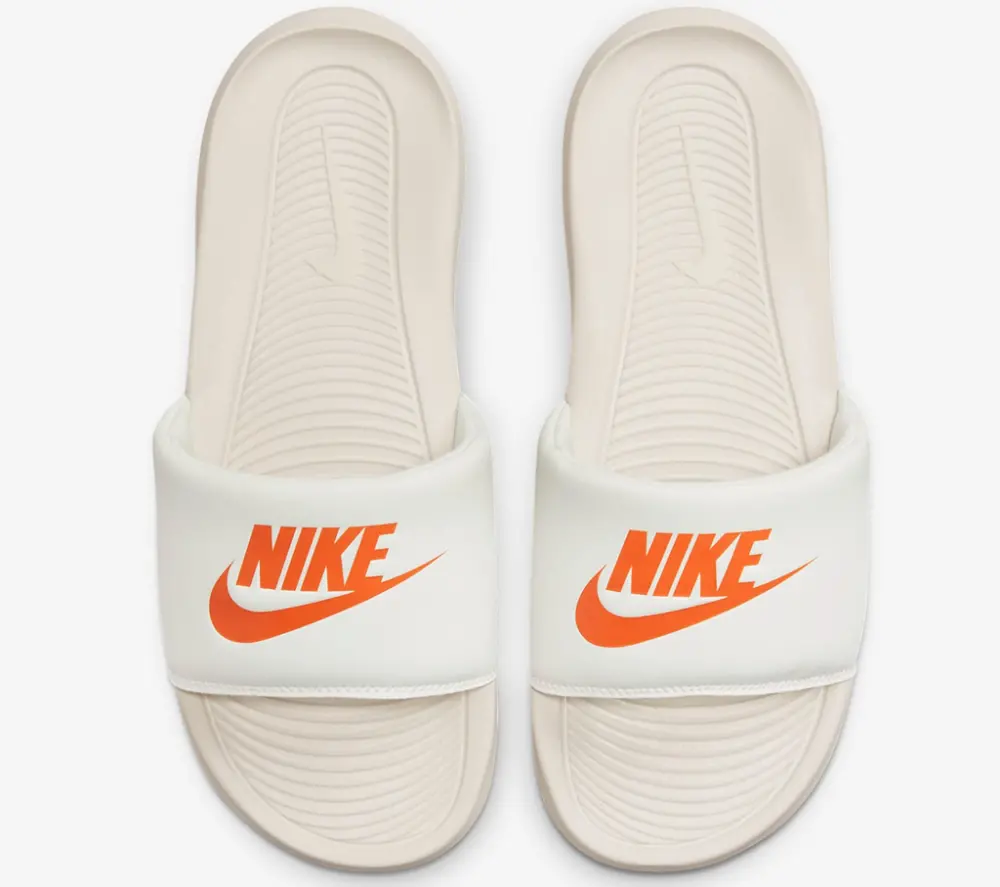 Dép Nike Victori One Slide 'Sail Safety Orange' CN9675-108 - Ảnh 4