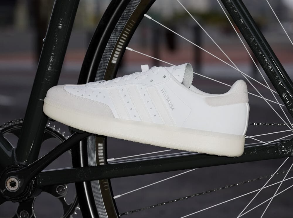 Giày Adidas Velosamba Leather 'Cloud White' IG5540 - Ảnh 4
