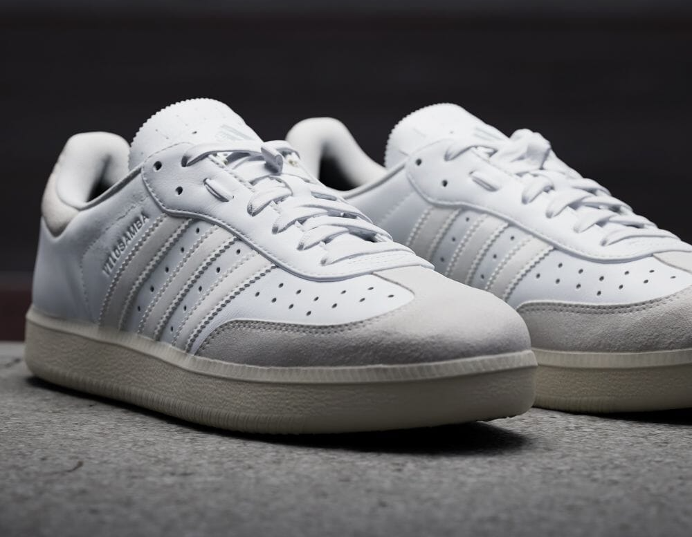 Giày Adidas Velosamba Leather 'Cloud White' IG5540 - Ảnh 5