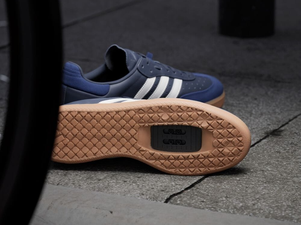 Giày Adidas Velosamba Leather 'Dark Blue' IG5541 - Ảnh 2