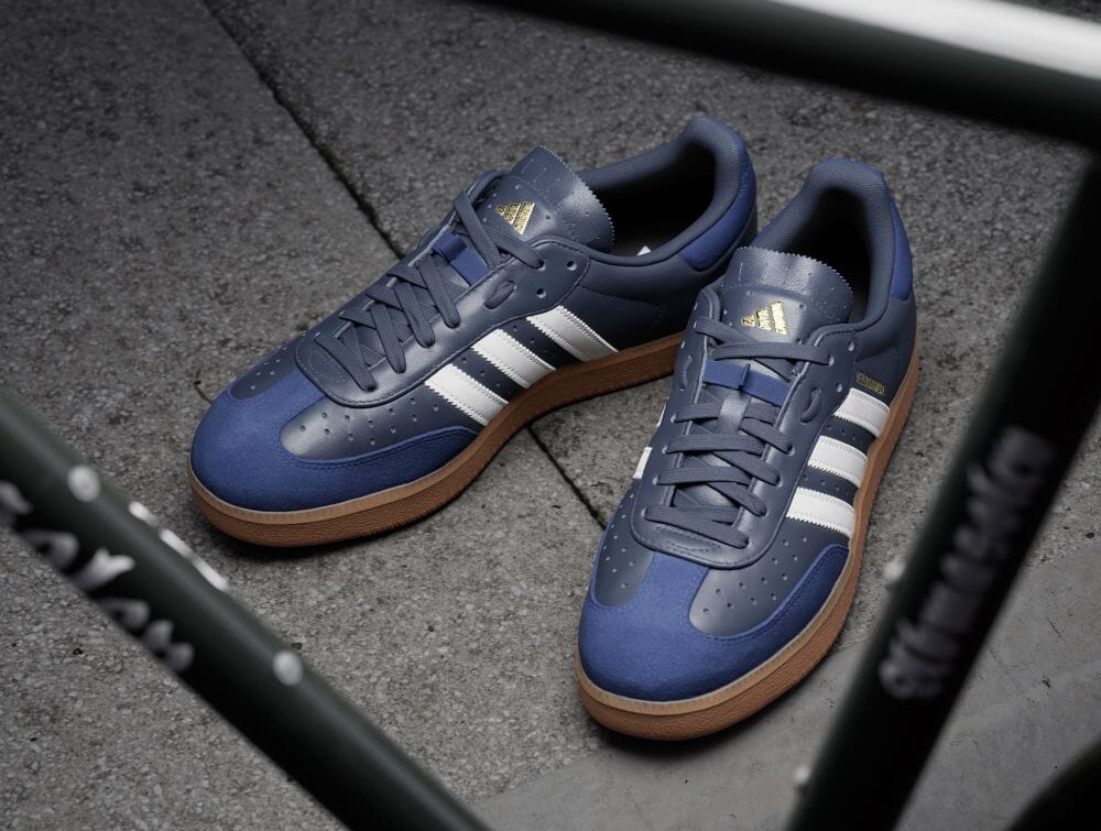 Giày Adidas Velosamba Leather 'Dark Blue' IG5541 - Ảnh 3