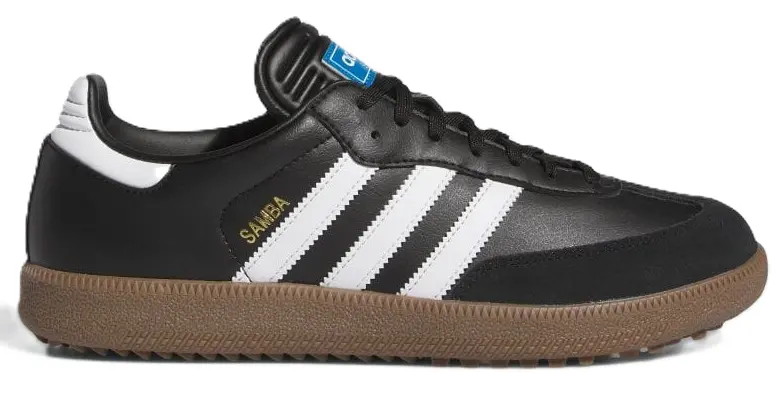 Giày Adidas Samba Spikeless Golf 'Black White Gum' IH5168