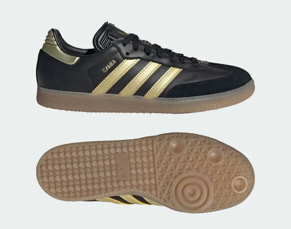 Alternative view of Giày Adidas Samba 'Messi Gold' IH8159