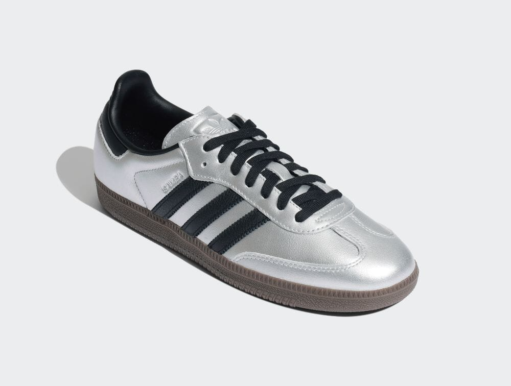 Giày Adidas Samba OG 'Silver Metallic' JI4218 - Ảnh 2