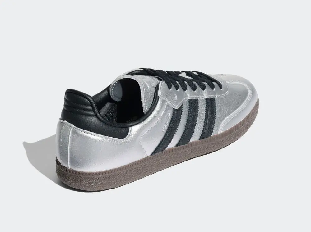 Giày Adidas Samba OG 'Silver Metallic' JI4218 - Ảnh 3