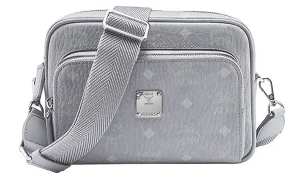 Túi MCM Aren Visetos 'Grey' MMRAAKC02FP001