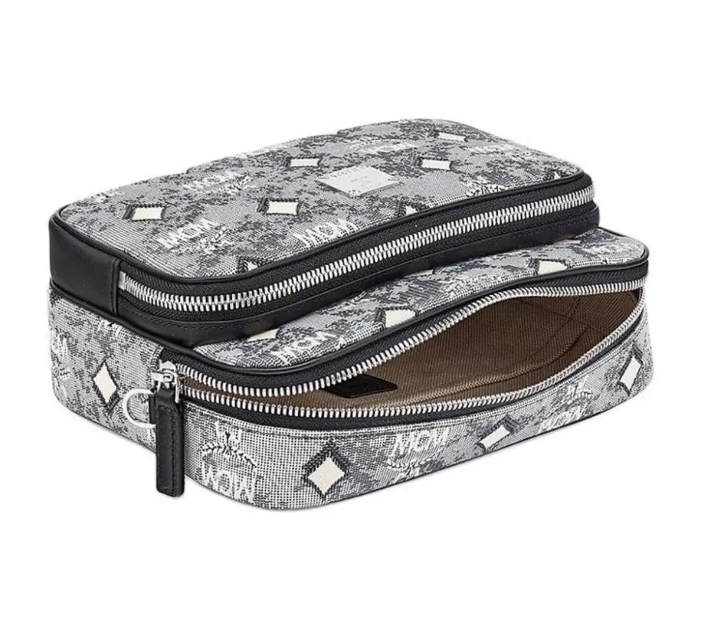 Túi MCM Klassik Visetos 'Grey' MMRBATQ01EG001 - Ảnh 3