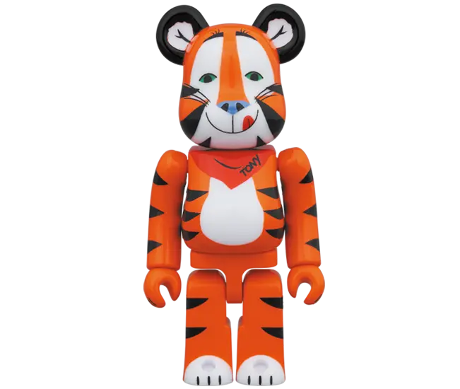 Alternative view of Mô Hình Tony The Tiger Bearbrick 100% + 400% ‘Vintage Version’ 96983-TTT-0104