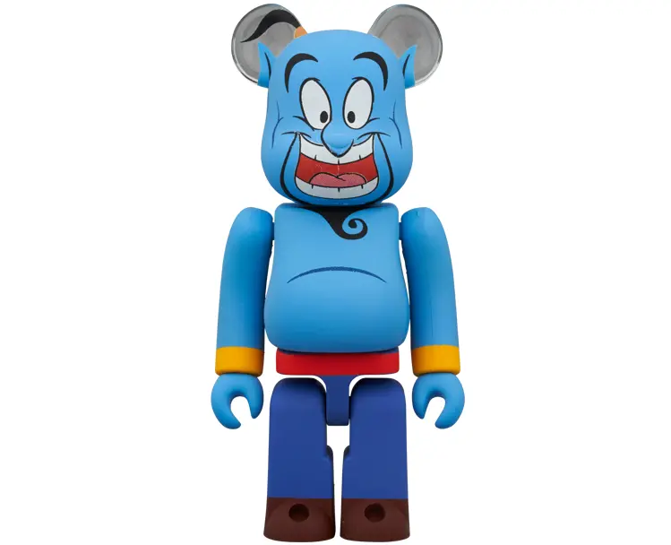 Bearbrick Disney Aladdin Genie 100% & 400% Set - US - Ảnh 3