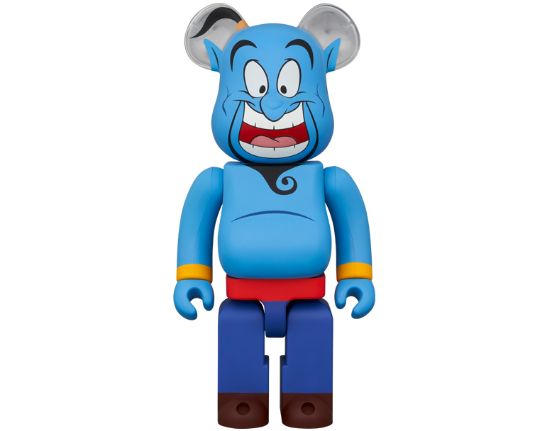 Bearbrick Disney Aladdin Genie 100% & 400% Set - US - Ảnh 4