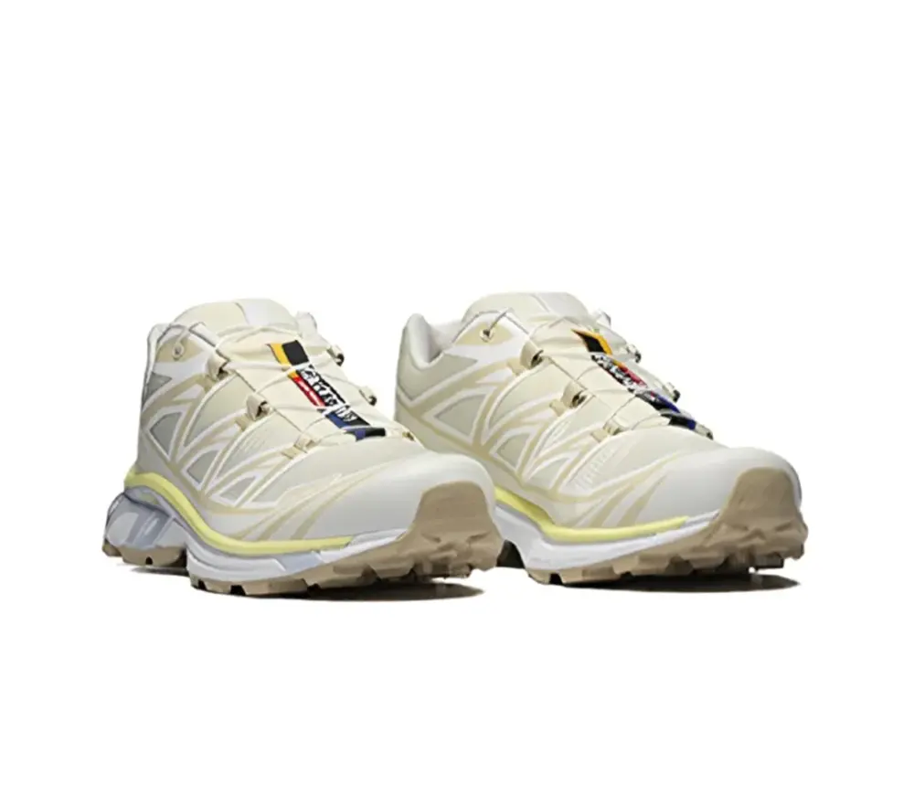 Giày Salomon XT-6 ‘Vanilla Ice Yellow Iris’ L41751800 - Ảnh 4