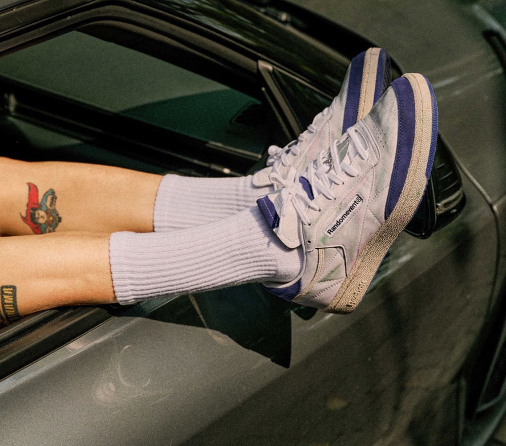 Giày Reebok Club C x Randomevent ‘White’ 100210109 - Ảnh 4