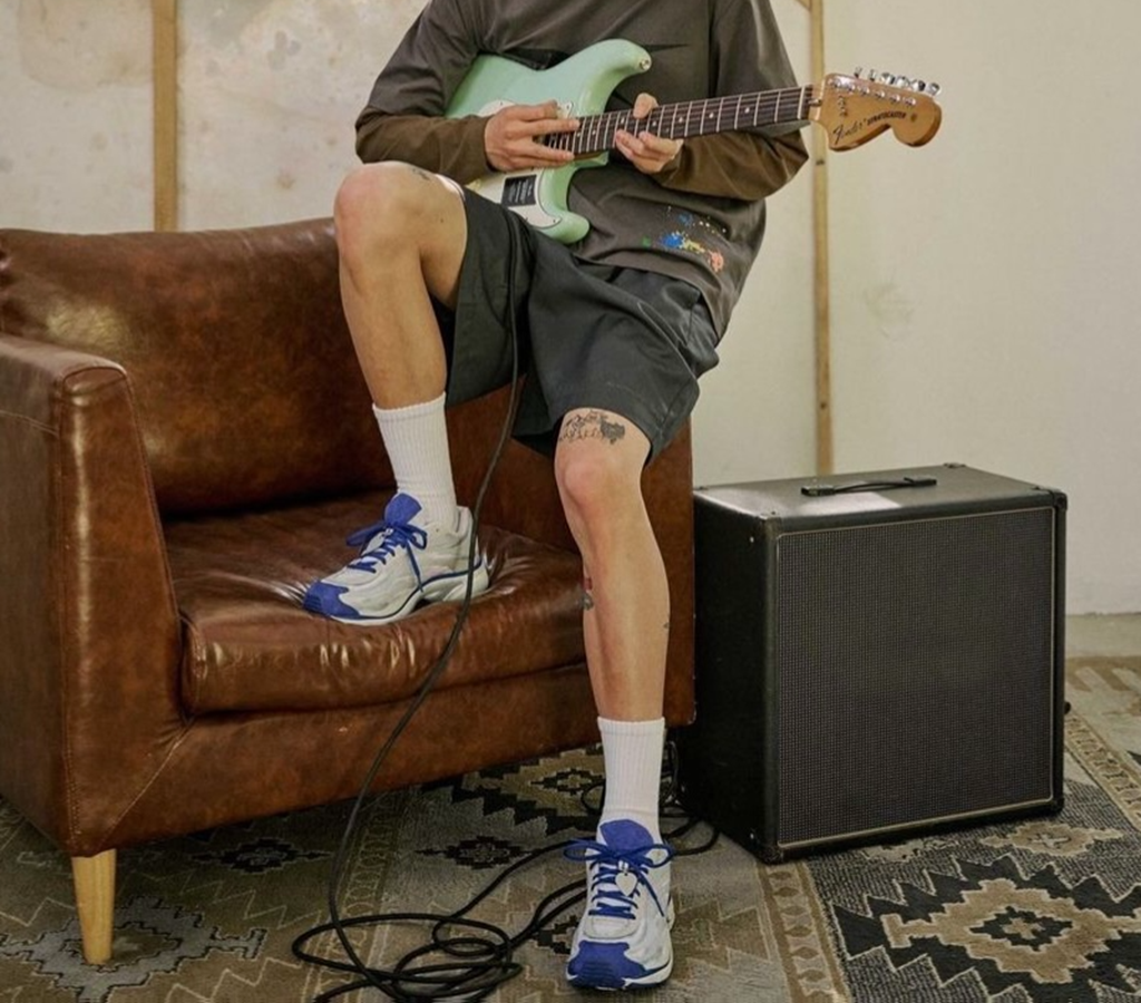 Giày Reebok Pump X RANDOMEVENT ‘Blue’ 100210110 - Ảnh 2