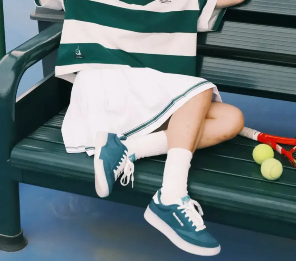 Giày Reebok Club C ‘Green’ 100222333 - Ảnh 3