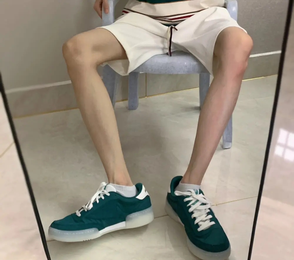 Giày Reebok Club C ‘Green’ 100222333 - Ảnh 4