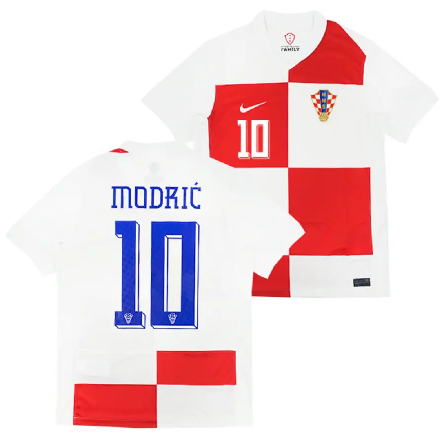 Áo Nike Croatia 2024/25 Stadium Home 'White' FV1737-100 - Ảnh 3
