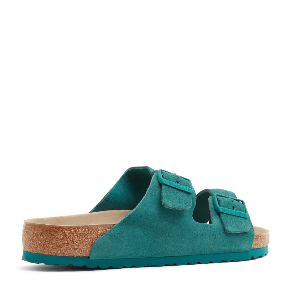 Alternative view of Dép Birkenstock Arizona sandals 'Green' 1020545