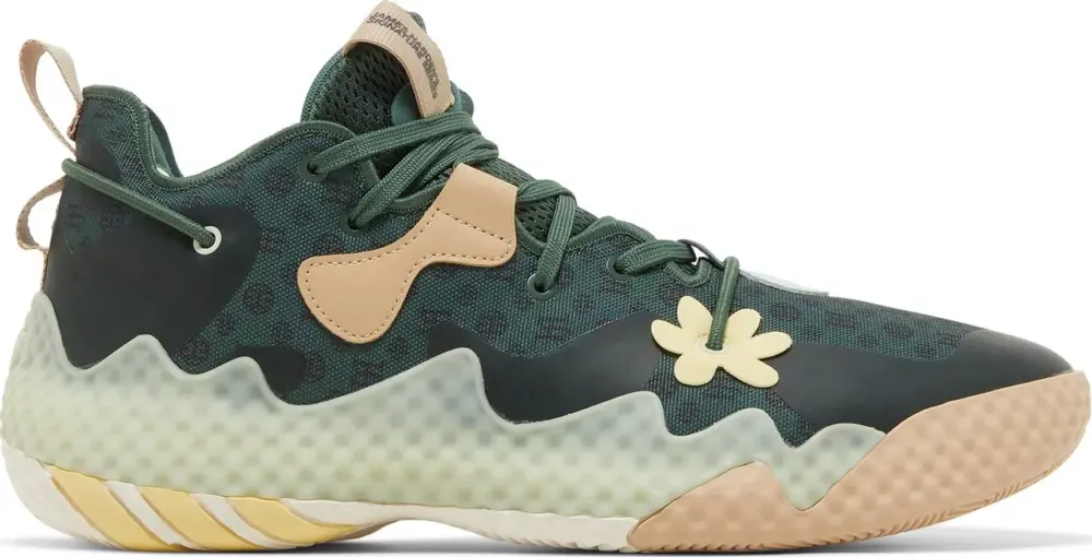 Giày Adidas Harden Vol. 6 ‘Green Oxide Monogram’ GW9032
