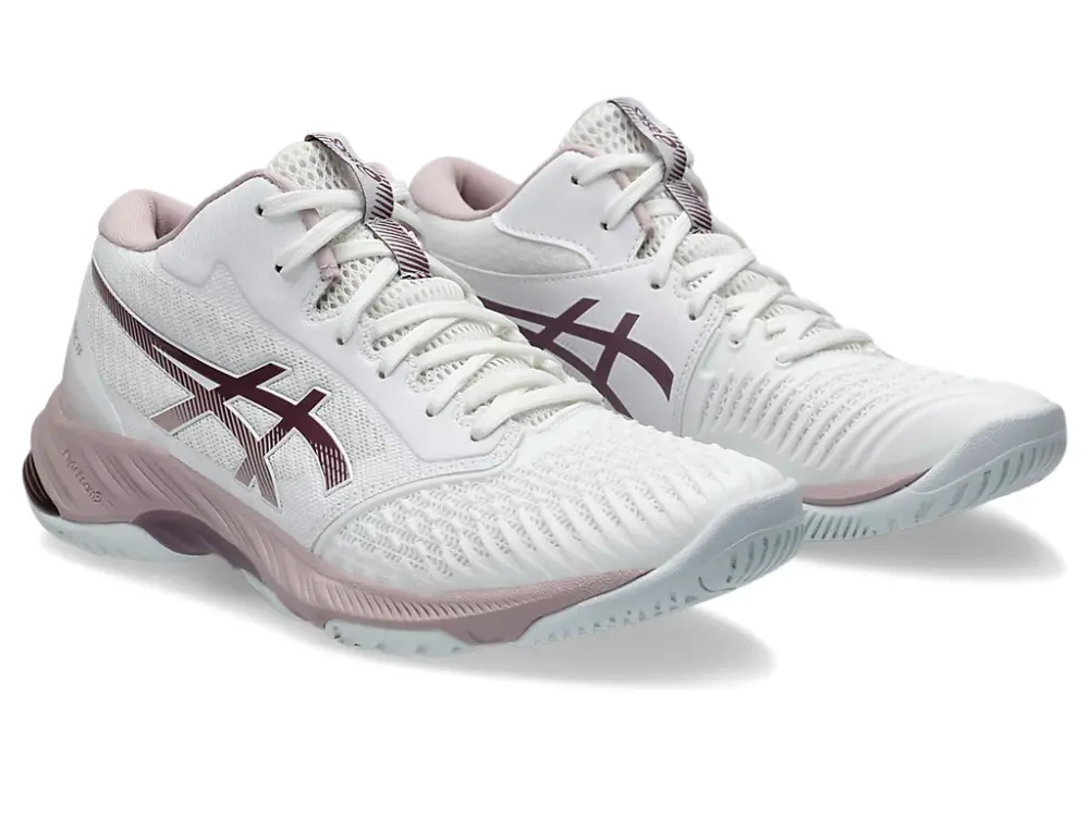 Alternative view of Giày Asics Netburner Ballistic FF MT 3 ‘White’ 1052A070-108