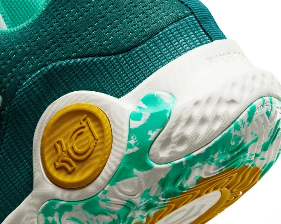 Giày Nike KD Trey 5 X 'Clear Jade' DD9538-300 - Ảnh 4