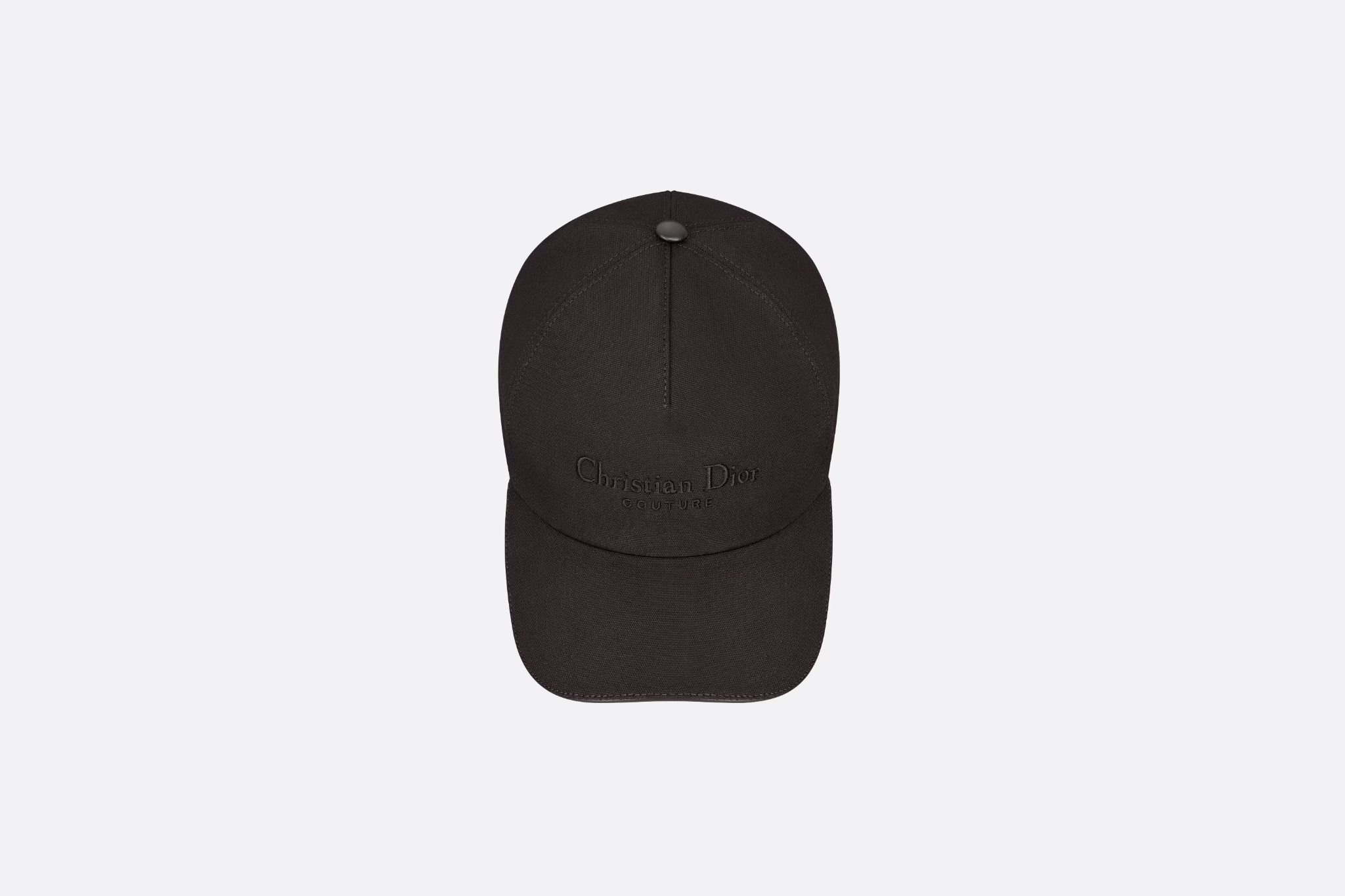 Mũ Dior Couture Baseball Cap ‘Black Canvas’ 243C904G4511-C900 - Ảnh 4