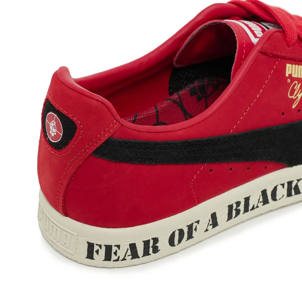 Giày Puma Wmns Clyde x Public Enemy 'Red' 393150-01 - Ảnh 5