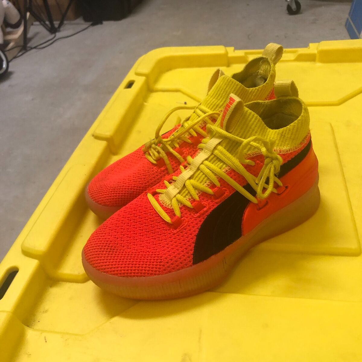 Giày Puma Clyde Court Jr ‘Red Blast’ 192986-02 - Ảnh 4