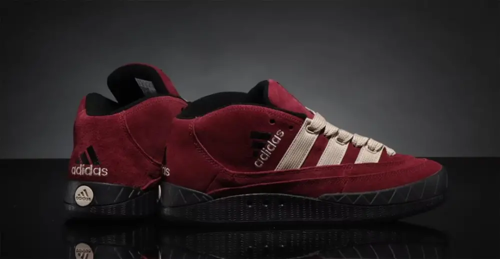 Giày Adidas Adimatic Mid 'Maroon Wonder Beige' IF8790 - Ảnh 6