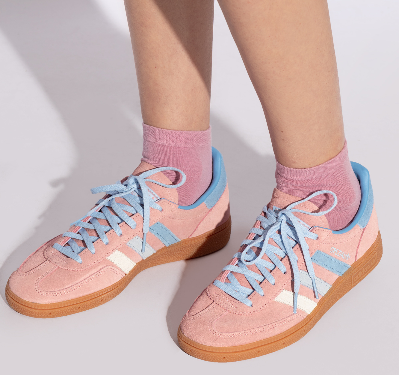Giày Adidas Handball Spezial 'Semi Pink Spark' IG1974 - Ảnh 2