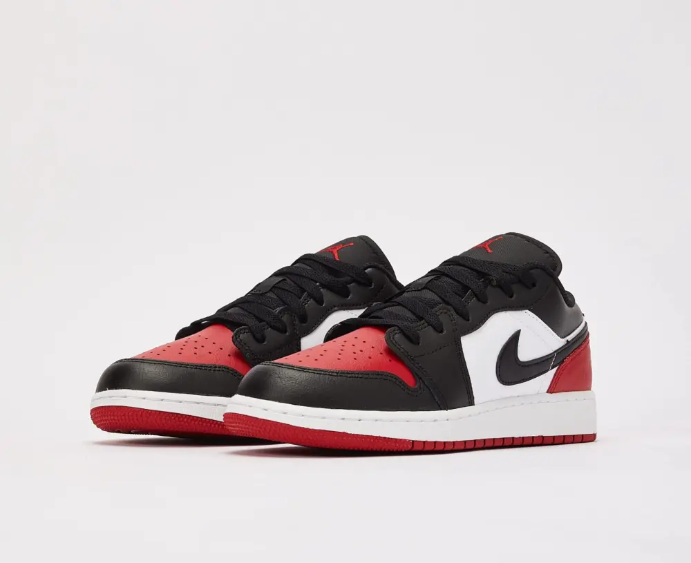 Giày Nike Air Jordan 1 Low ‘Bred Toe 2.0’ 553560-161 - Ảnh 4