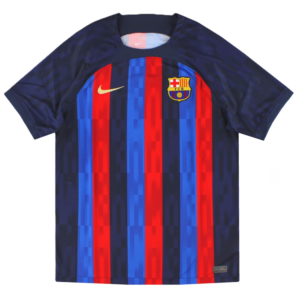Áo Nike Dri-Fit F.C. Barcelona 2022/23 'Green Navy' DM1840-452