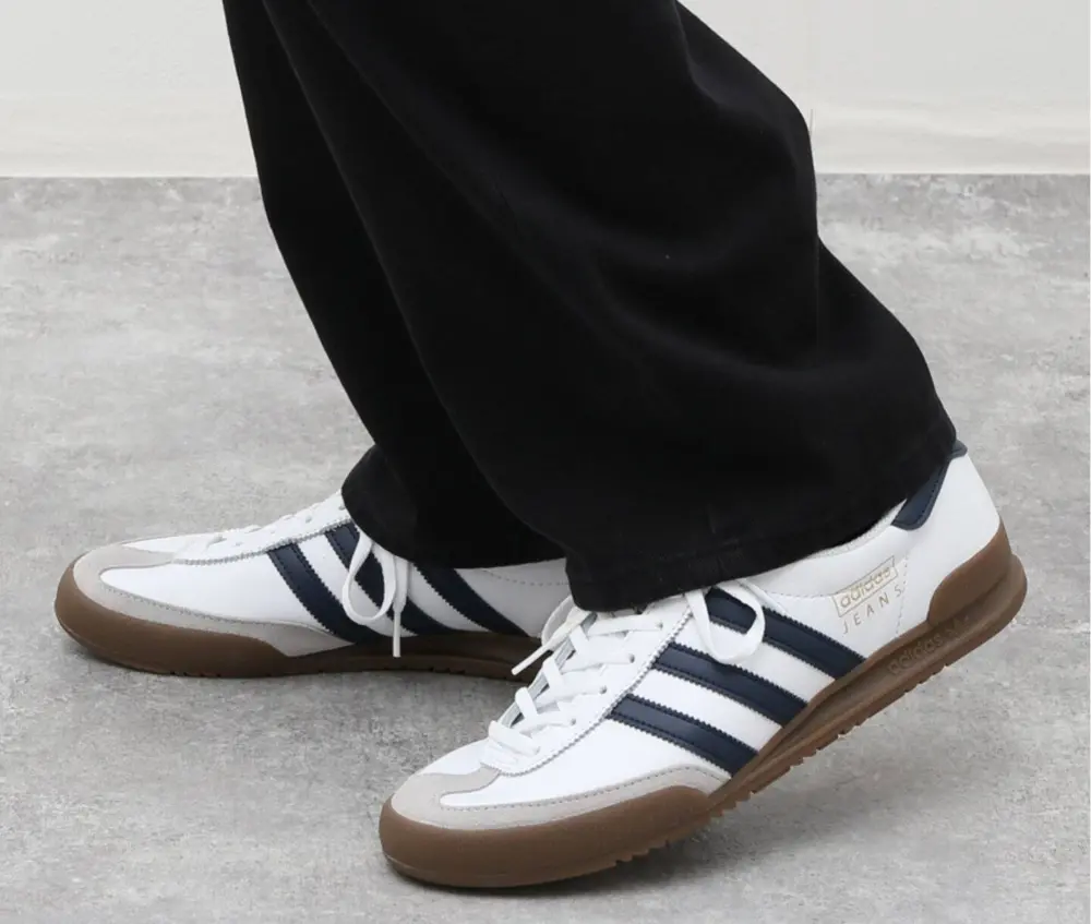 Alternative view of Giày Adidas Jeans ‘White Collegiate Navy’ FW6207