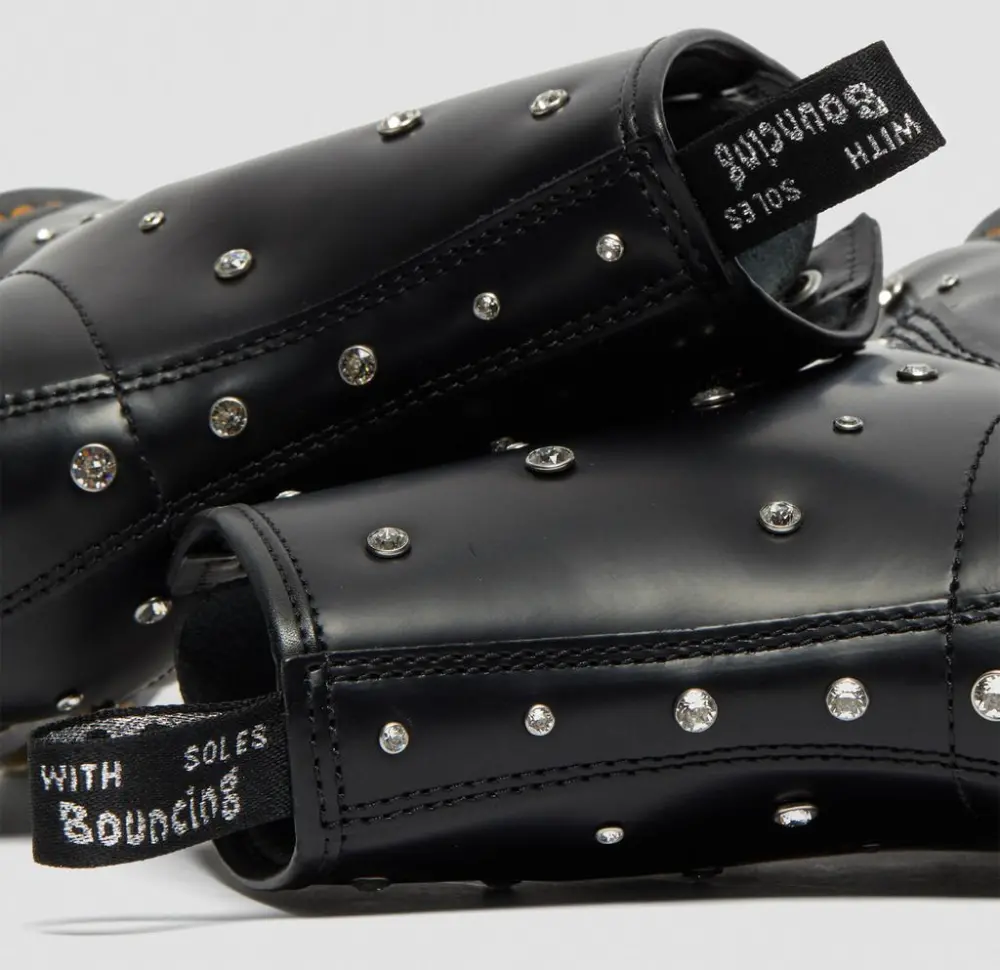 Giày Dr.Martens 1460 Swarovski Leather ‘Black’ 27208001 - Ảnh 3